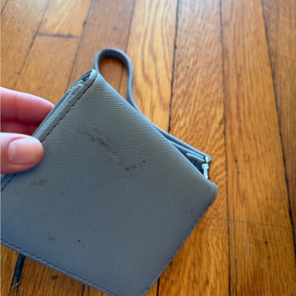 Steve Madden Powder Blue Wristlet Wallet - Picture 7 of 9